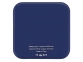 Портативное зарядное устройство «Квадрум», 2600 mAh, белый/синий, пластик - 6