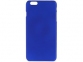Чехол для iPhone 6 Plus, синий, soft-touch пластик - 2