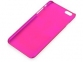 Чехол для iPhone 6 Plus, ярко-розовый, soft-touch пластик - 1