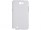 Чехол для Samsung Galaxy Note 2 N7100 White, белый, soft-touch пластик - 2