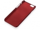 Чехол для iPhone 6, красный, soft-touch пластик - 1
