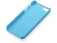 Чехол для iPhone 5 / 5s, голубой, soft-touch пластик - 1