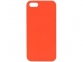 Чехол для iPhone 5 / 5s, оранжевый, soft-touch пластик - 3