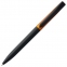 Ручка шариковая Pin Fashion, черно-оранжевая - 1