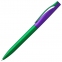 Ручка шариковая Pin Fashion, зелено-фиолетовая - 1