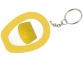 Брелок-открывалка «Каска», желтый/серебристый, пластик/металл - 1