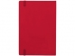 Блокнот А5 «Vision», красный, картон с покрытием из полиуретана, имитирующего кожу - 5