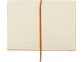 Блокнот А5 «Vision», оранжевый, картон с покрытием из полиуретана, имитирующего кожу - 4