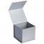 Коробка Alian, серая, 13,5х12,5х11,5 см, переплетный картон - 1