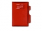 Записная книжка «Альманах» с ручкой, красный, пластик - 2