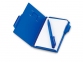 Записная книжка «Альманах» с ручкой, синий, пластик - 1