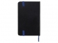 Блокнот А6 «Имлес», черный/синий, картон, покрытый бумагой под искусственную кожу - 3