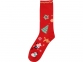Носки в шаре "Рождество" женские, красный, полиэстер - 1