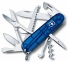 Офицерский нож Huntsman 91, прозрачный синий - 2
