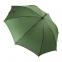 Зонт-трость механический Santy, деревянная ручка, нейлон, D=105, зелёный - 3