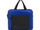 Конференц сумка для документов «Congress», синий/черный, полиэстер, микрофибра - 2