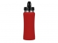 Бутылка спортивная «Коста-Рика», красный/черный/серебристый, нержавеющая cталь/пластик с покрытием soft-touch - 1