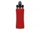 Бутылка спортивная «Коста-Рика», красный/черный/серебристый, нержавеющая cталь/пластик с покрытием soft-touch - 2