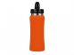 Бутылка спортивная «Коста-Рика», оранжевый/черный/серебристый, нержавеющая cталь/пластик с покрытием soft-touch - 1