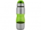 Бутылка спортивная «Движение», серебристый/зеленый, пластик - 1
