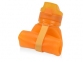 Складная бутылка «Твист», оранжевый, силикон/пластик - 2