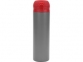 Вакуумная термокружка «Хот», серый/красный, нержавеющая cталь/пластик - 2
