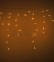 Гирлянда бахрома (Айсикл) 4,9x0,5м желтый прозр.провод (мерцание) - 1