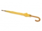 Зонт-трость «Радуга», желтый, купол- полиэстер, стержень и ручка- дерево, спицы- металл - 2
