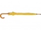 Зонт-трость «Радуга», желтый, купол- полиэстер, стержень и ручка- дерево, спицы- металл - 5
