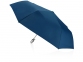 Зонт складной «Леньяно», синий/серебристый, эпонж/металл/пластик - 1