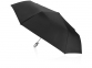 Зонт складной «Леньяно», черный/серебристый, эпонж/металл/пластик - 1