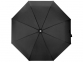 Зонт складной «Леньяно», черный/серебристый, эпонж/металл/пластик - 4