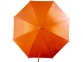 Зонт-трость «Яркость», оранжевый, купол- полиэстер, каркас, спицы- металл, ручка- пластик - 3