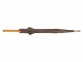 Зонт-трость «Радуга», коричневый, купол- полиэстер, стержень и ручка- дерево, спицы- металл - 4