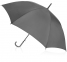 Зонт-трость «Яркость», серый, купол- полиэстер, каркас, спицы- металл, ручка- пластик - 1