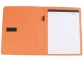 Папка для документов «Делос», черный/оранжевый, искусственная кожа/полиэстер - 1