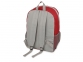 Рюкзак «Универсальный», красный/серый, полиэстер 600D - 1