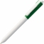 Ручка шариковая Hint Special, белая с зеленым - 1
