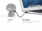Портативный динамик Bluetooth «mini XBOY», серый, пластик, металл - 6