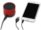 Беспроводная колонка «Ring» с функцией Bluetooth®, красный/черный, металл - 2