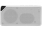 Портативная колонка «Bermuda» с функцией Bluetooth®, белый/черный, пластик с покрытием софт-тач - 3