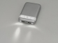 Портативное зарядное устройство «Argent», 10000 mAh, серебристый/белый, пластик с покрытием "софт-тач" - 1