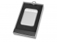 Портативное зарядное устройство «Argent», 10000 mAh, серебристый/белый, пластик с покрытием "софт-тач" - 6