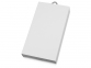 Портативное зарядное устройство «Argent», 10000 mAh, серебристый/белый, пластик с покрытием "софт-тач" - 9