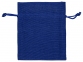 Мешочек подарочный, искусственный лен, малый, темно-синий, 10 х 12,5 см - 1