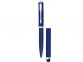 Ручка-стилус шариковая «Каспер» 3 в 1, синий, металл/каучук - 1