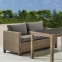 Комплект плетеной мебели T256B/S59B-W65 Light brown - 1