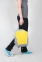 Промо-рюкзак "Fun", серый с желтым, 30х38х14 см, полиэстер - 2