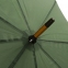 Зонт-трость механический Santy, деревянная ручка, нейлон, D=105, зелёный - 4