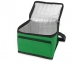 Сумка-холодильник «Альбертина», зеленый/черный, нетканый полипропилен - 1